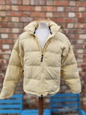 Musto Performance Puffer Coat Ladies Lemon Lined Duck Down Padded Jacket UK 14 