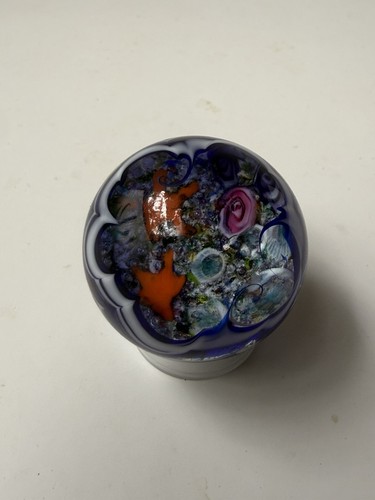 David salazar signed art glass - david,