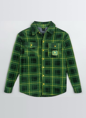 John deere tractor plaid - john,