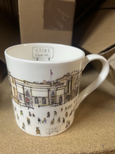 Bone china mugs - bone,