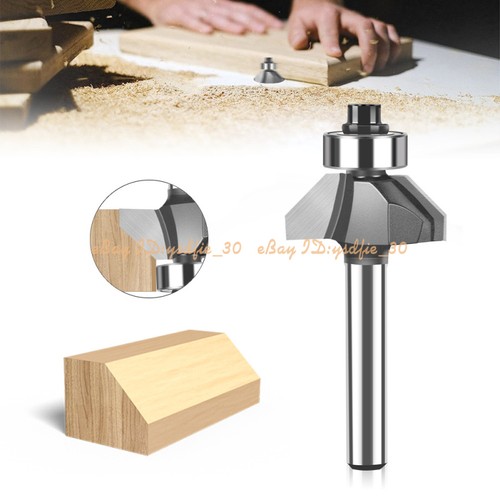 Degree chamfer router bit - 45,