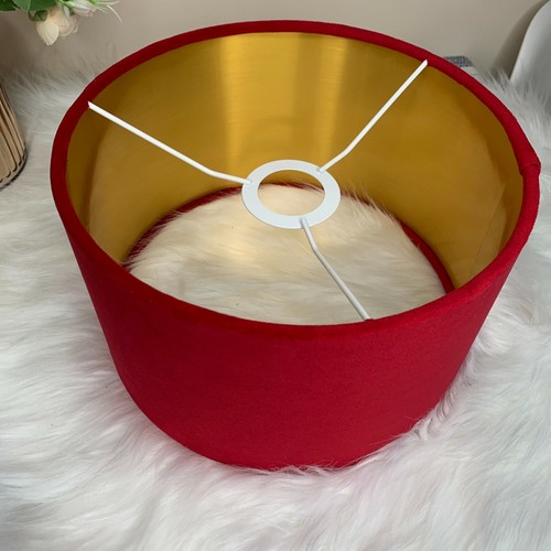Velvet lampshade for ceiling - velvet,