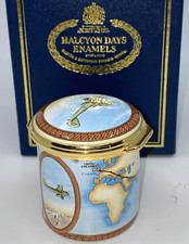 Halcyon Days Enamels Box  Amy