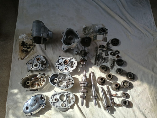 Bsa c11g c12 - gearbox, parts