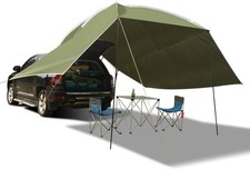 REDCAMP WATERPROOF UNIVERSAL VEHICLE TAIL AWNING, ARMY GREEN