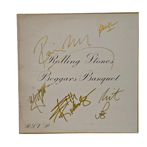 Rolling stones signed - signed, lp