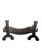 Vintage Cast Iron Fire Dogs