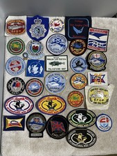 Vintage Fishing Sew On Patches