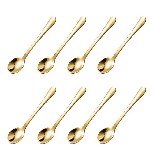 Tiny stainless steel spoons - tiny,