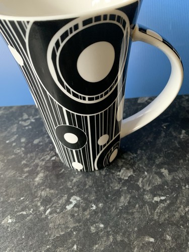 Large vintage mug swirl - mug,