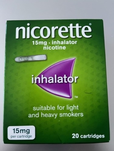 Nicorette inhalators 15mg - inhalators,