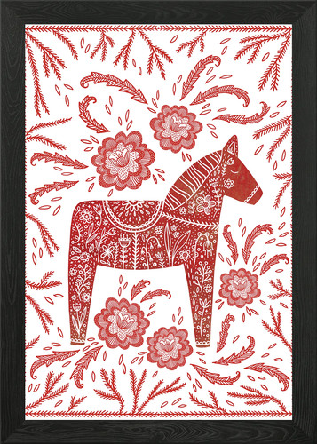 Swedish dala horse folk - swedish, ar