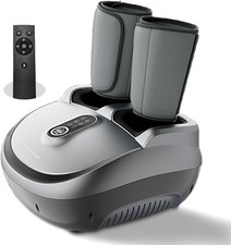 Foot and Leg Massager with Heat, Shiatsu Foot & Calf Massage Machine 