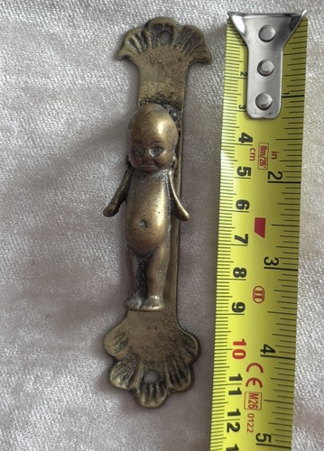 Vintage antique brass - brass, kewpie