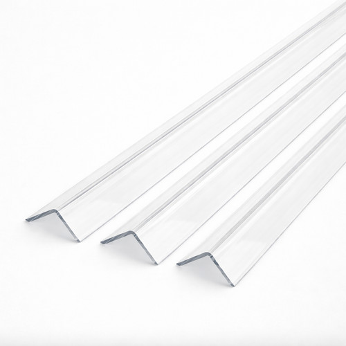 Clear metre upvc plastic - clear,