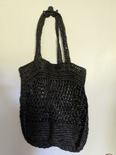 ZARA BROWN STRAW Bag RATTAN