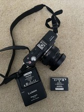 Panasonic Lumix GF2 Camera Body M43 12MP & 20mm F1.7 Lens! Extra Battery!