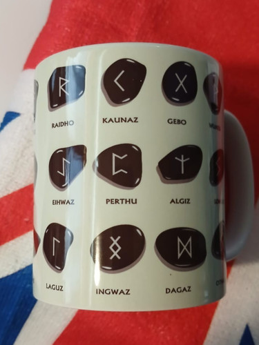 Elder futhark rune stones mug - elder,