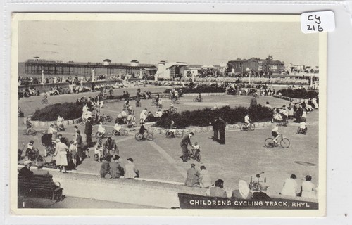 Rhyl cycling children - rhyl, children's
