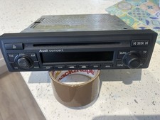 AUDI TT 8N MK1 CONCERT RADIO CD PLAYER HEAD UNIT CODE  Original Oem Very Good