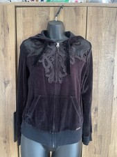 Classic Y2K Black Velour Lipsy