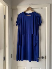 COS Women's Blue Midi Dress