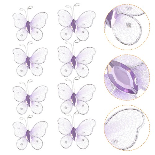 Pcs butterflies for crafts - 50,