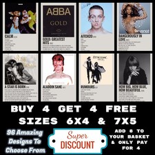 Rock Band Music Gifts Posters