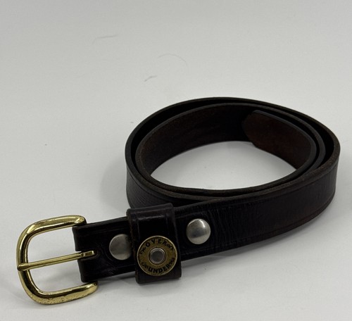 Over under brown leather - over,