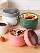 Portable Oatmeal Yogurt Cup