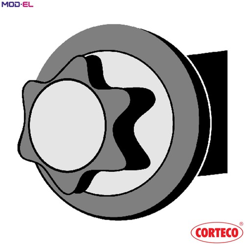 Cylinder head bolt set - head,