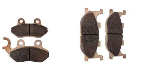 Sintered brake pad set - pad, for