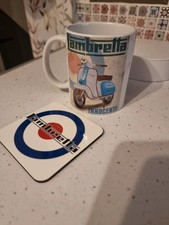Lambretta Mug & Coaster Set