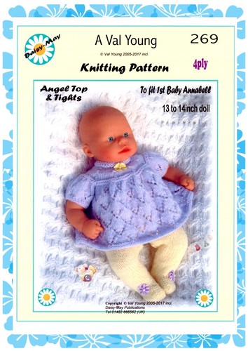 Dolls knitting pattern 269 - dolls,