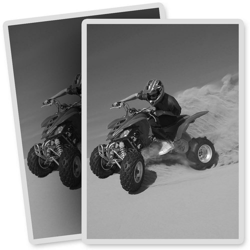 Vinyl stickers 7x10cm bw - stickers,