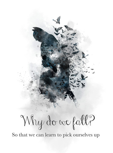 Art print batman - art,