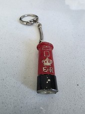Vintage Red London Post Box Keyring