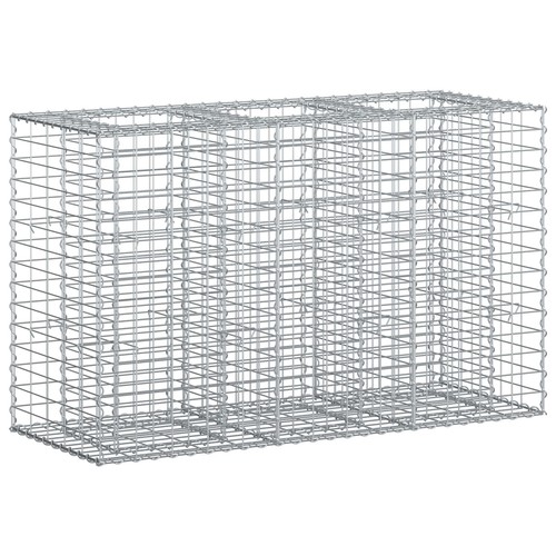 Gabion raised bed silver - gabion,