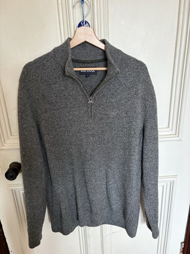 Barbour mens grey - grey, zip