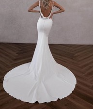 BARGAIN !! Classic Wedding Dress Size 10 - Perfect - RRP currently £2360