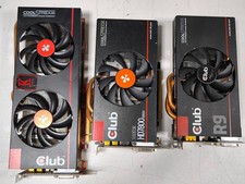 Lot of 3 Club 3D Radeon HD