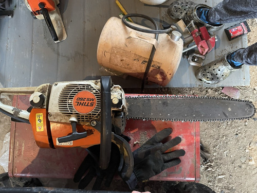 Stihl 260 gasoline chainsaw - stihl,