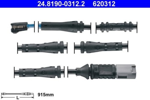 Disc brake pad wear - brake,