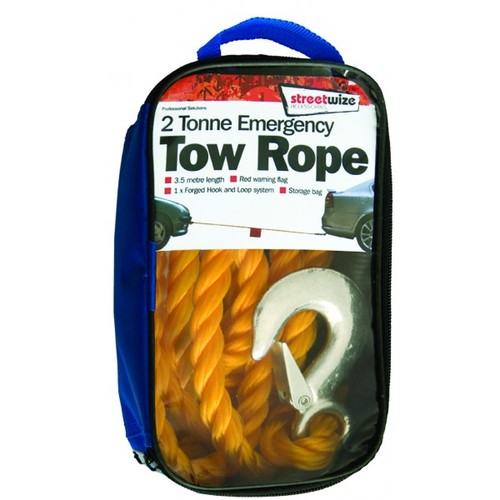 Streetwize tonne tow rope in - streetwize, 2