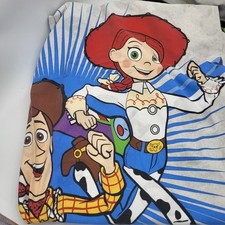 Toy Story Reversible Duvet Set single Woody Jessy Buzz Light Year Cover Only 