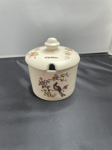 Axe vale pottery mustard pot - axe,