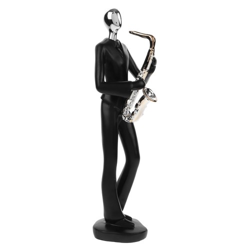 Resin musician sculpture - musician,