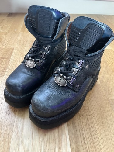New rock 924 ankle boots - new,