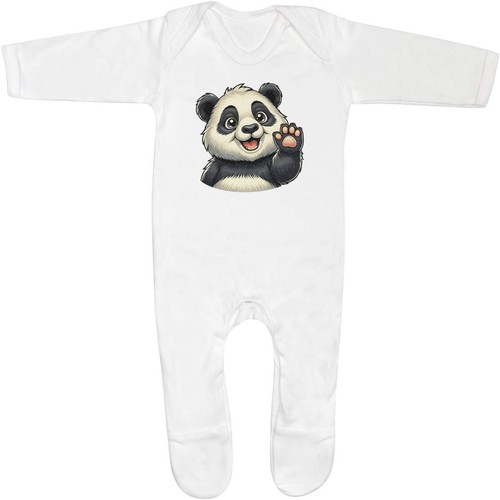 Cute panda high - panda, baby