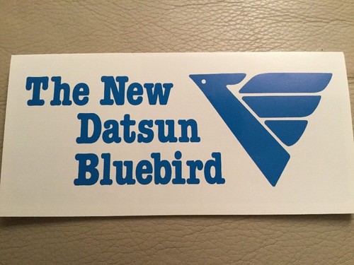 Datsun bluebird car - bluebird, brochure